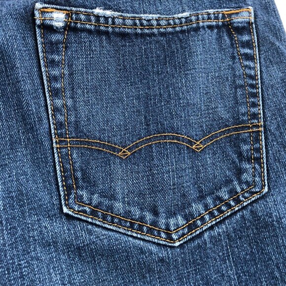 American Eagle Mens Jeans Size 33x30 Orignal Bootcut Classic Blue Denim Casual - Picture 14 of 16